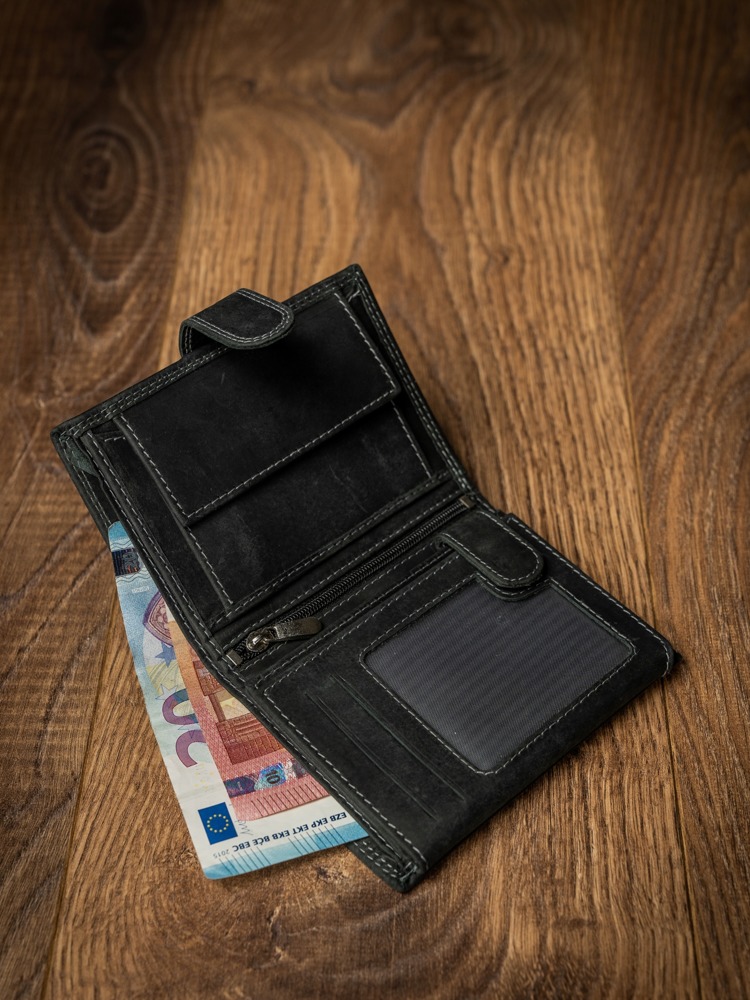Гаманець чоловічий Buffalo Wild N4L-B-MHU BLACK Гаманець чоловічий Buffalo Wild N4L-B-MHU BLACK